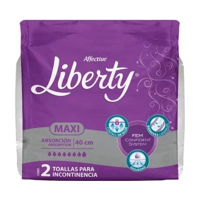 Toallas para incontinencia Affective Active maxi 2 pzas